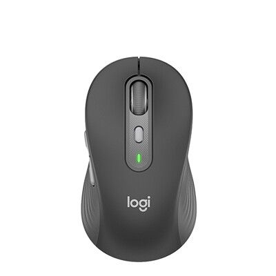 Logitech 羅技 M750 多工靜音無線滑鼠(石墨灰)