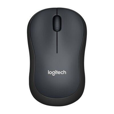 Logitech 羅技 M221靜音無線滑鼠(黑)