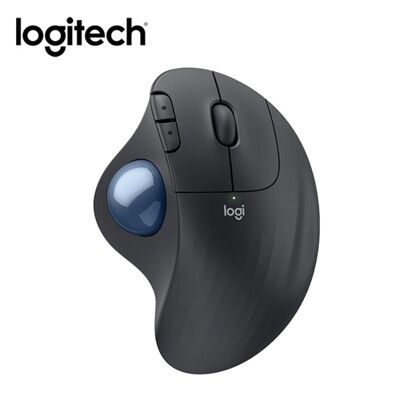 Logitech 羅技 Ergo M575S 無線軌跡球滑鼠(石墨黑)