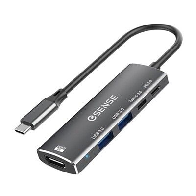 Esense 逸盛 H552 Type-C TO HDMI / USB3.0 / PD3.0轉接器