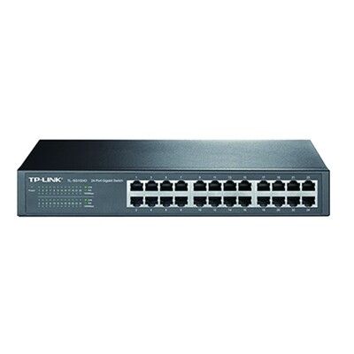 TP-LINK TL-SG1024D 24埠Giga交換器(鐵殼)