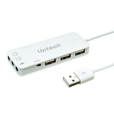 SA122H USB 2.0音效卡+集線器