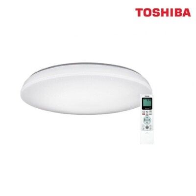 東芝 LED星環 吸頂燈 60W RGB 110V 附遙控美肌調光色 RA95 日系品牌  適用7坪