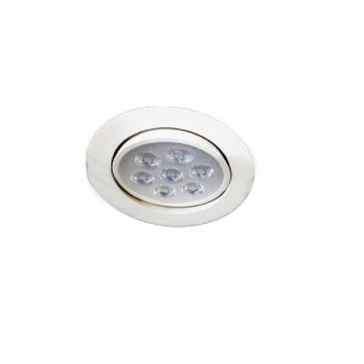 【永光】 展昊 9W LED 調角度崁燈 崁孔9.5CM 全電壓 白光/黃光/自然光 時尚白/貴族黑