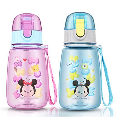 【優貝選】正品 迪士尼TSUMTSUM系列 幼稚園直飲式兒童水壺360ML