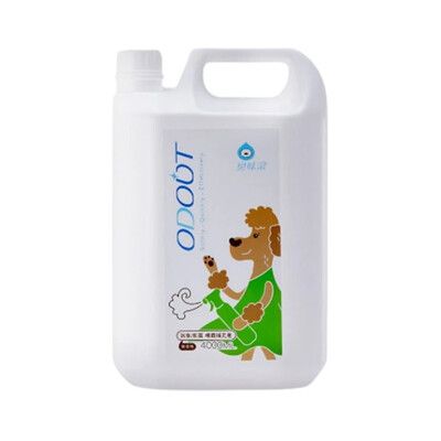 【毛豆寵物】臭味滾 ODOUT 犬用 除臭/抑菌噴霧瓶4000ml