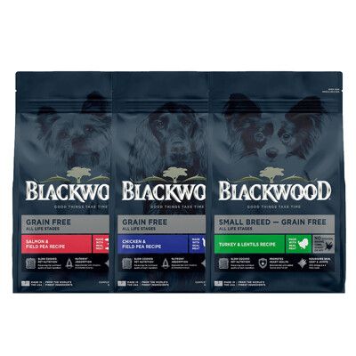 【毛豆寵物】柏萊富 BLACKWOO 極鮮無穀狗飼料 4.5磅