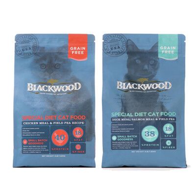 【毛豆寵物】柏萊富 BLACKWOOD 全齡 特調無穀貓飼料 6KG /13.23磅