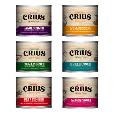 【毛豆寵物】克瑞斯CRIUS 無穀貓罐頭 主食罐 175G