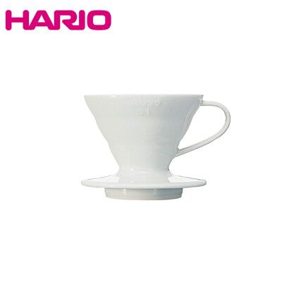 HARIO V60白色01磁石濾杯 VDCR-01-W