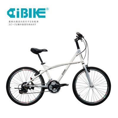 ISHOW網 AiBIKE SHIMANO 24吋21速 大海豚小徑車 加速輕鬆 爬坡順暢 小徑車