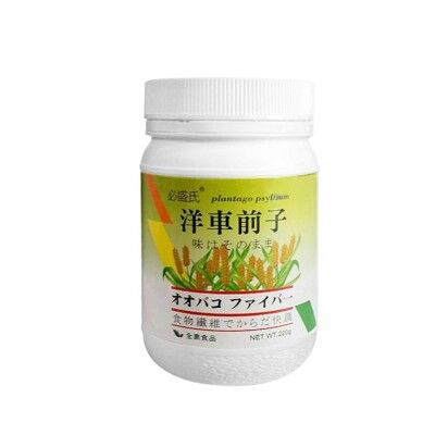 草本之家-洋車前子麩皮粉(殼)罐裝220克X1瓶