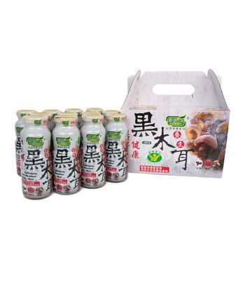 【歐典】養生黑木耳(禮盒組)180mlX24入/箱