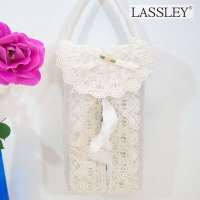 【LASSLEY】葛蕾絲-面紙盒套-掛盒(ALBANI 德國進口 台灣製造)
