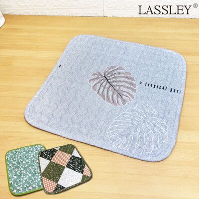 【LASSLEY】日式印花座墊-單人沙發墊-60cm棉墊
