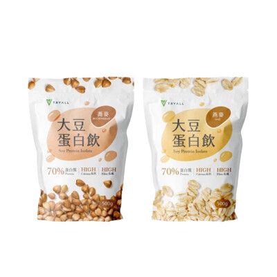 【Tryall】大豆蛋白飲-蕎麥/燕麥(500g/袋)