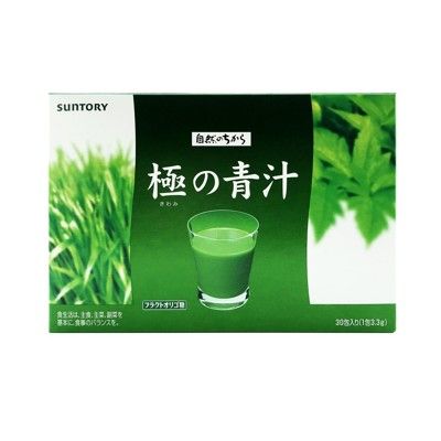 【suntory 三得利】極之青汁(台灣公司貨)(30包/盒)