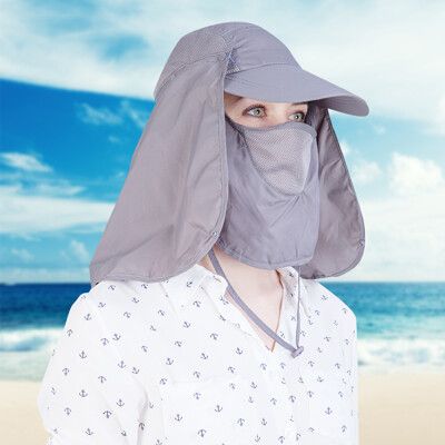 【Hikari 日光生活】全罩式機能防曬帽