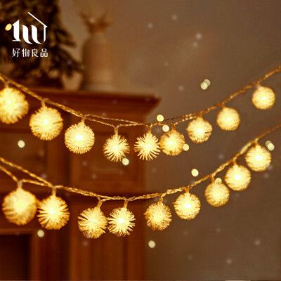 【好物良品】6米_LED聖誕節氣氛裝飾透明燈串(五款任選)｜A33