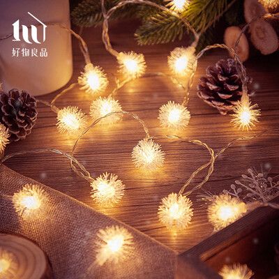 【好物良品】3米_LED聖誕節氣氛裝飾透明燈串(五款任選)｜A33
