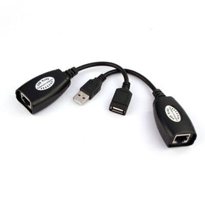 USB訊號延長器 USB訊號放大器 USB 2.0延長線 鍵盤滑鼠延長線