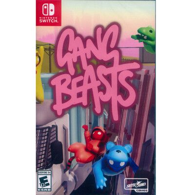 【一起玩】NS SWITCH 萌萌小人大亂鬥 中英文美版 Gang Beasts 內附特典