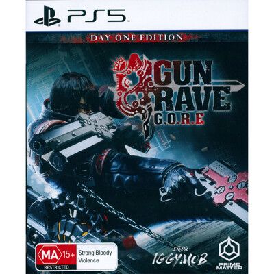 【一起玩】PS5 槍神 G.O.R.E 首日版 中英日文澳版 Gungrave G.O.R.E