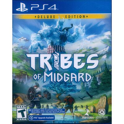 【一起玩】PS4 米德加德部落 豪華版 中英文美版 Tribes of Midgard 可升PS5版