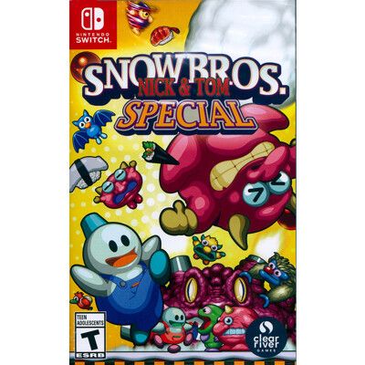 【一起玩】NS Switch 雪人兄弟 特別版 中英日文美版 Snow Bros. Nick & T