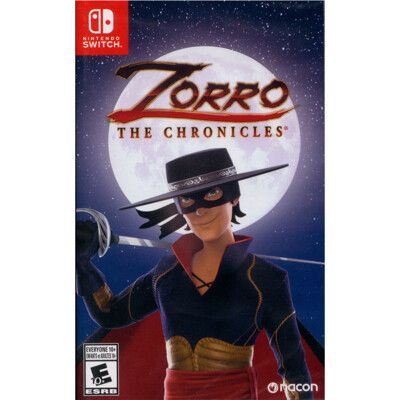 【一起玩】 NS SWITCH 蒙面俠蘇洛 中英文美版 Zorro The Chronicles