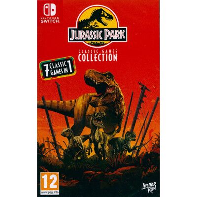 【一起玩】NS Switch 侏儸紀公園：經典遊戲合集 英文歐版 Jurassic Park Cla