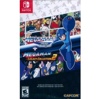 (現貨全新) NS SWITCH 洛克人 傳奇合輯 1+2 英日文美版 Mega Man Legac