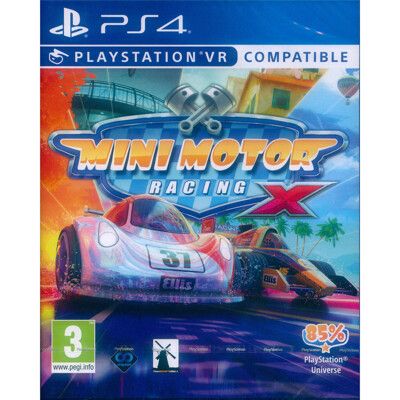 【一起玩】PS4 PSVR 迷你賽車X 英文歐版 Mini Motor Racing X(支援VR)