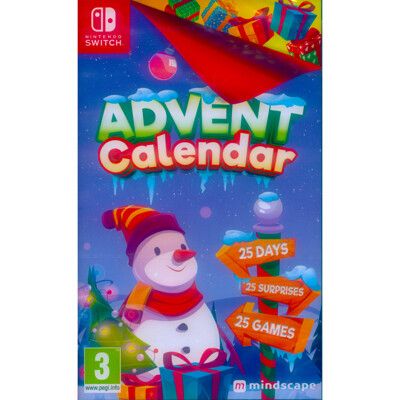 【一起玩】 NS SWITCH 聖誕降臨月曆 英文歐版 Advent Calendar 聖誕節禮物