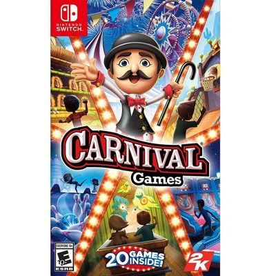 (現貨全新) NS SWITCH 體感嘉年華 中英日文亞版(美版) Carnival Games