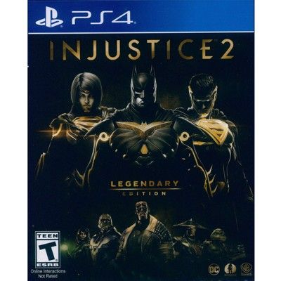 【一起玩】 PS4 超級英雄 2 傳奇版 英文美版 Injustice 2 Legendary E