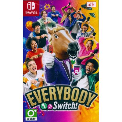 【一起玩】 NS Switch Everybody 1-2-Switch! 中文版 體感遊戲 派對遊