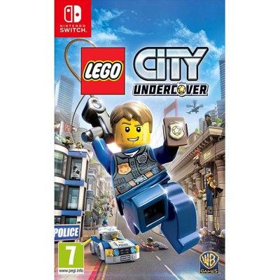 (現貨全新)NS SWITCH 樂高小城：臥底密探 中英文歐版 附贈道具密碼表 LEGO CITY