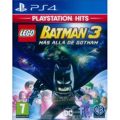 (現貨全新) PS4 樂高蝙蝠俠 3：飛越高譚市 英文歐版 附密碼表 LEGO Batman 3 B