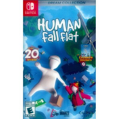 【一起玩】NS SWITCH 人類:一敗塗地夢想集 中英日文美版 Human 人類 :跌落夢境夢想集