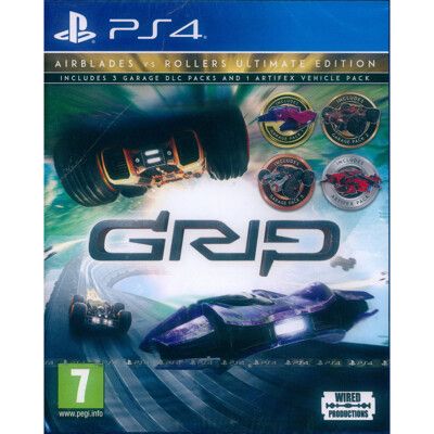 【一起玩】PS4 戰鬥賽車 終極版 中英文歐版 GRIP: Combat Racing Ultima