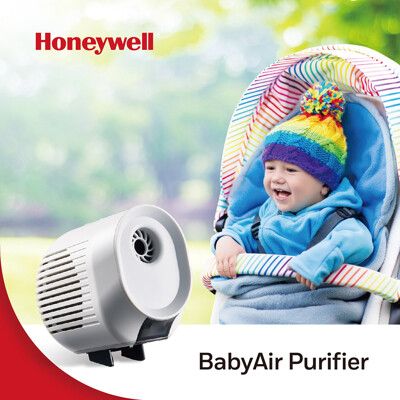 Honeywell BabyAir 嬰兒車用戶外空氣清淨機(加贈簡潔口罩100片)