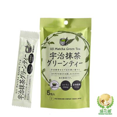 盛花園 日本不二食品 宇治抹茶粉末 抹茶粉 宇治抹茶 抹茶 方便攜帶 隨沖即飲