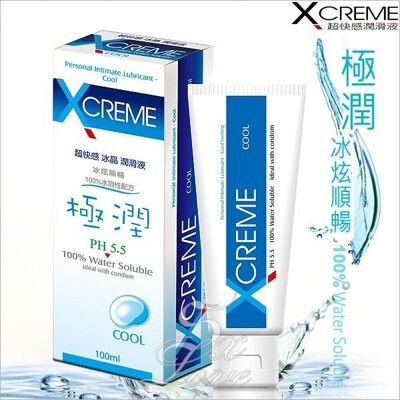 X-CREME 極潤 超快感 PH5.5 蘆薈潤滑液 100mI 性感祕密花園