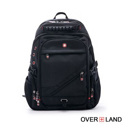 OVERLAND - 素面造型機能筆電大容量後背包 - 29361