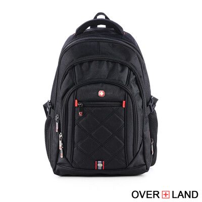 OVERLAND - 極致美型設計交叉菱格紋後背包 - 3071