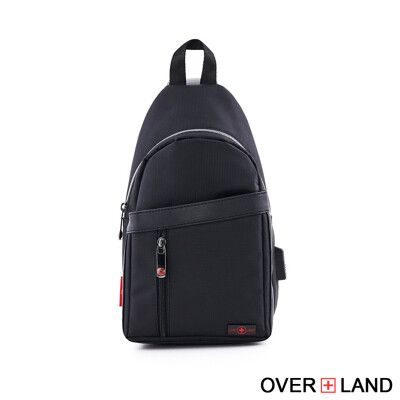 OVERLAND - 素面造型小胸背包/肩背包 - 5605