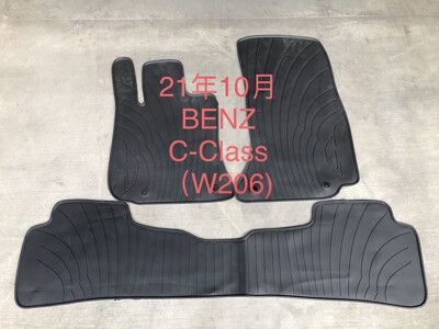 【猴野人】賓士 BENZ C-Class W206/S206『2021年10月』橡膠防水腳踏墊 防水