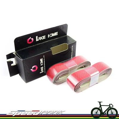 速度公園 LIKE HOME RACING BIKE TAPE 造型速車車手把 紅色 台灣製造 公路