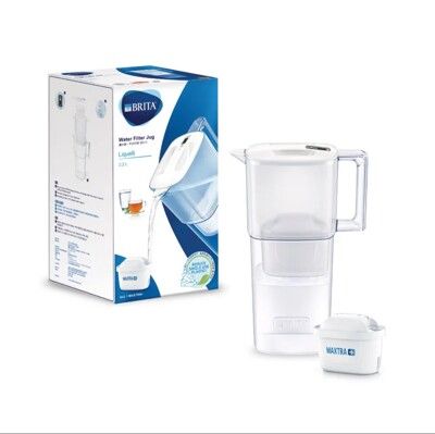 德國 Brita 碧然德淨水器 2.2L 濾水壺 日系簡約 力酷 冷水壺  共1壺1芯